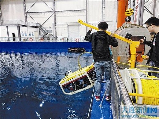 發展水下機器人產業大連具有得天獨厚優勢